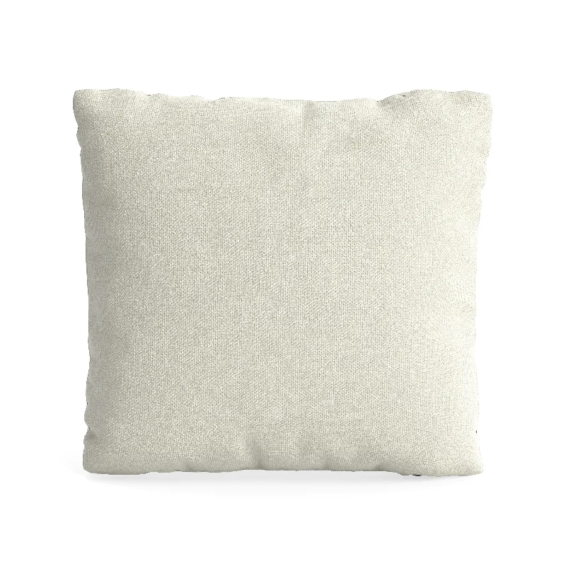 Square Accent Pillow 20 x 20 | Eggshell