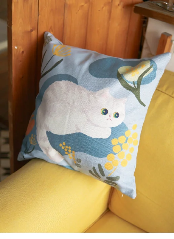 Garden Kitty Playground Cushion