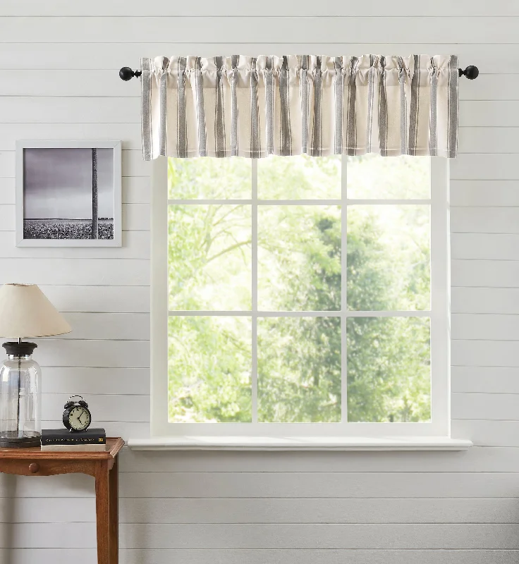 Grace Grain Sack Stripe Valance 16x72 VHC Brands