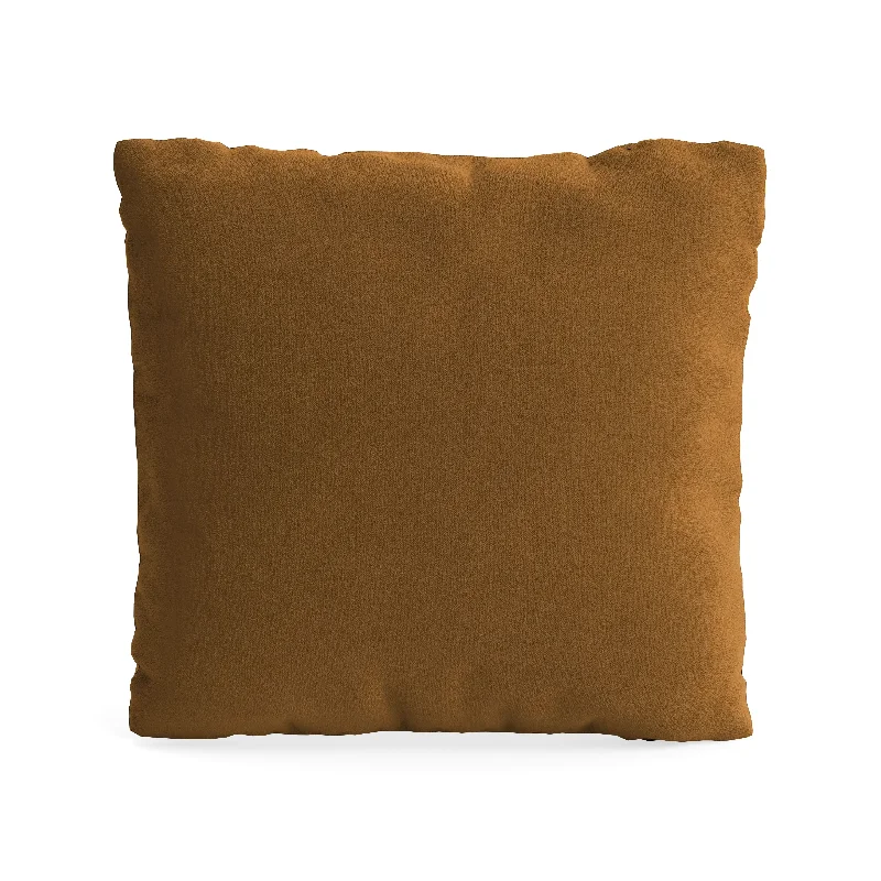 Square Accent Pillow 16 x 16 | Cognac