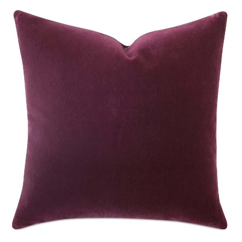 Luxury Mohair Decorative Pillow Cover in Meritage