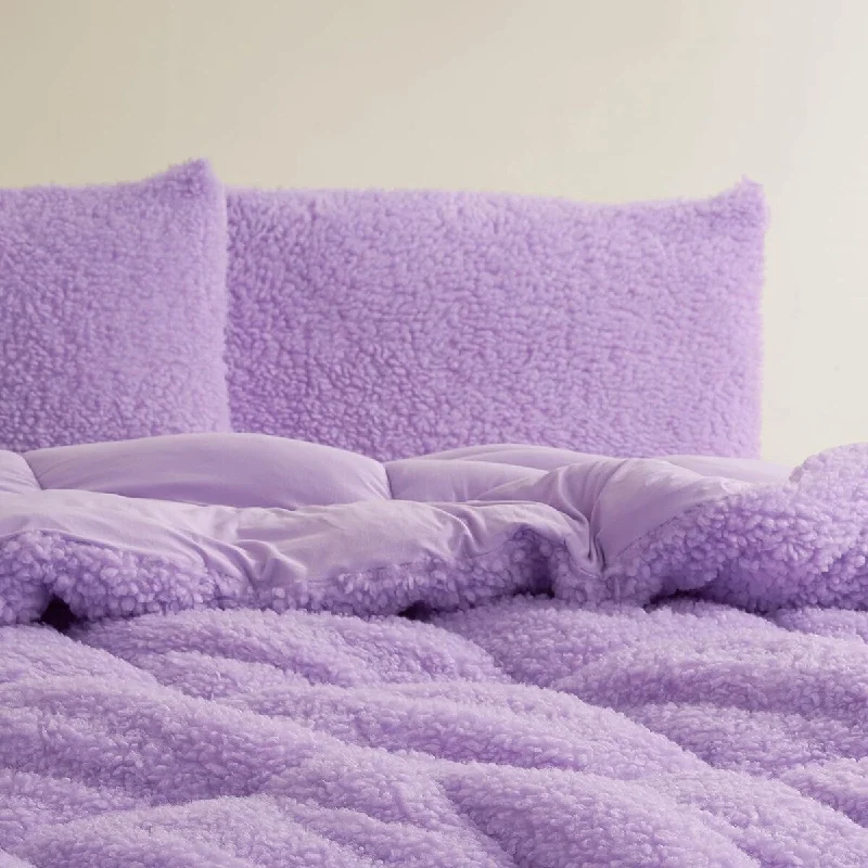 Cotton Candy - Coma Inducer® Pillow Sham - Grape Purple