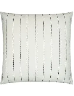 Contempo Neutrals Outdoor Pillows/Malibu Pinstripe Natural White