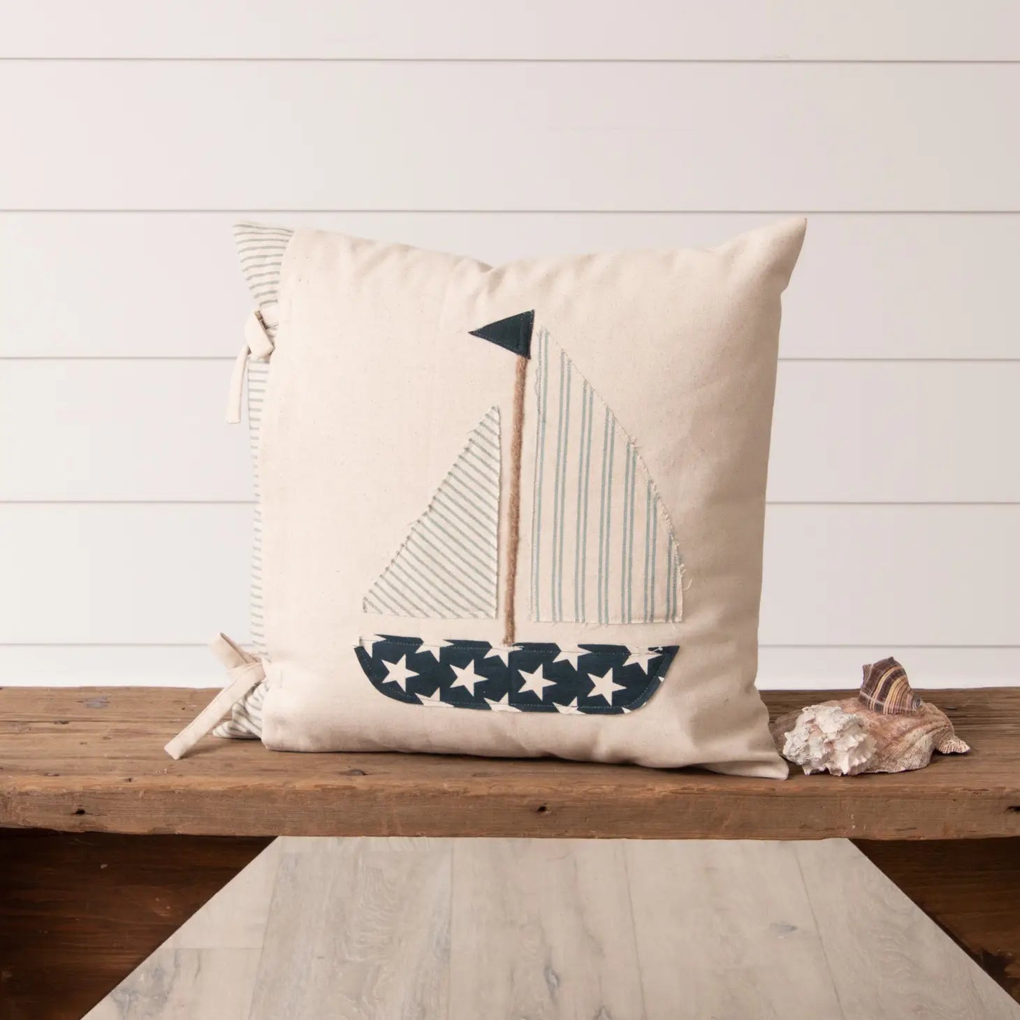 SAIL BOAT PILLOW