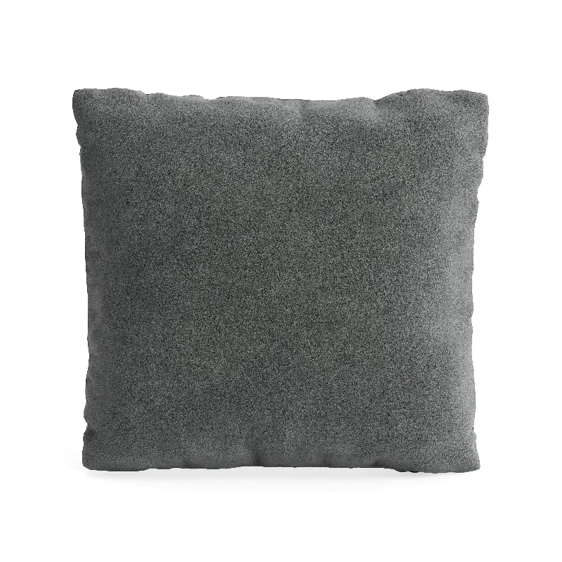 Square Accent Pillow 22 x 22 | Chimney Gray