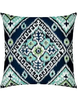 Woven Ikat Sunbrella® Outdoor Pillows