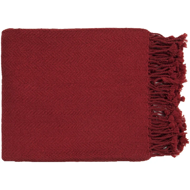 Acrylic Throw in Burgundy from the Turner Collection