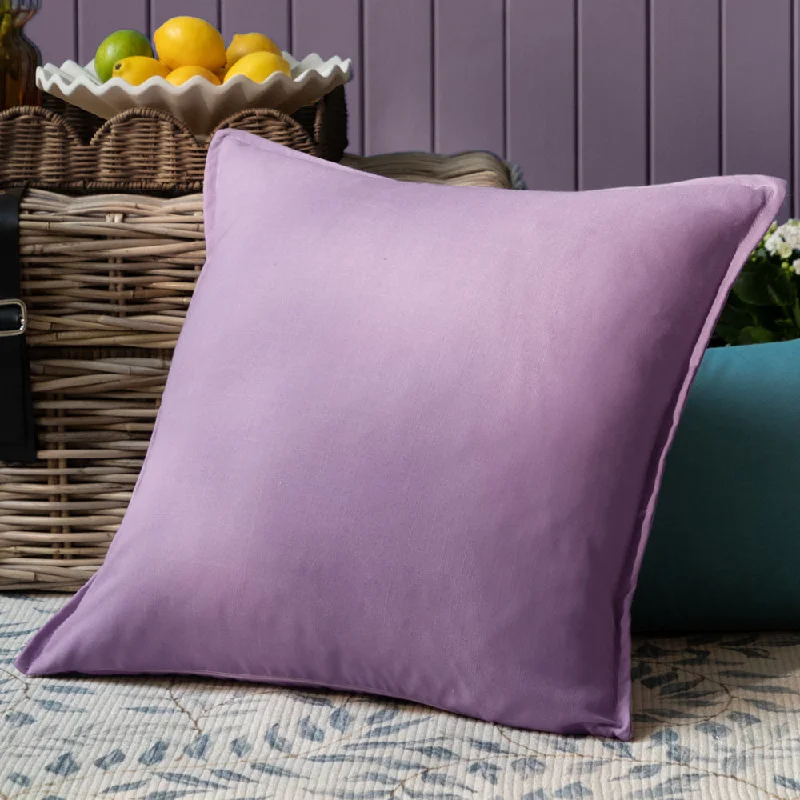 Alfresco Outdoor Square Oxford Cushion Heather