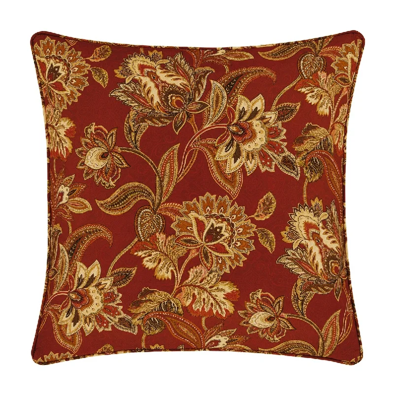 Royal Court Montecito Red Euro Sham