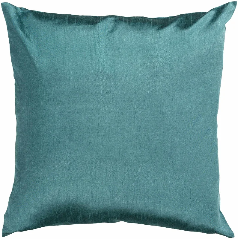 Bohemia Teal Square Throw Pillow - Clearance