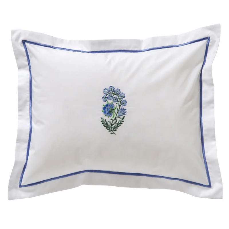 Boudoir Pillow Cover in Fleur Blue