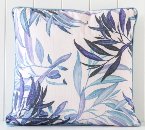 Indoor Cushion - Botanical Blue 45 cm