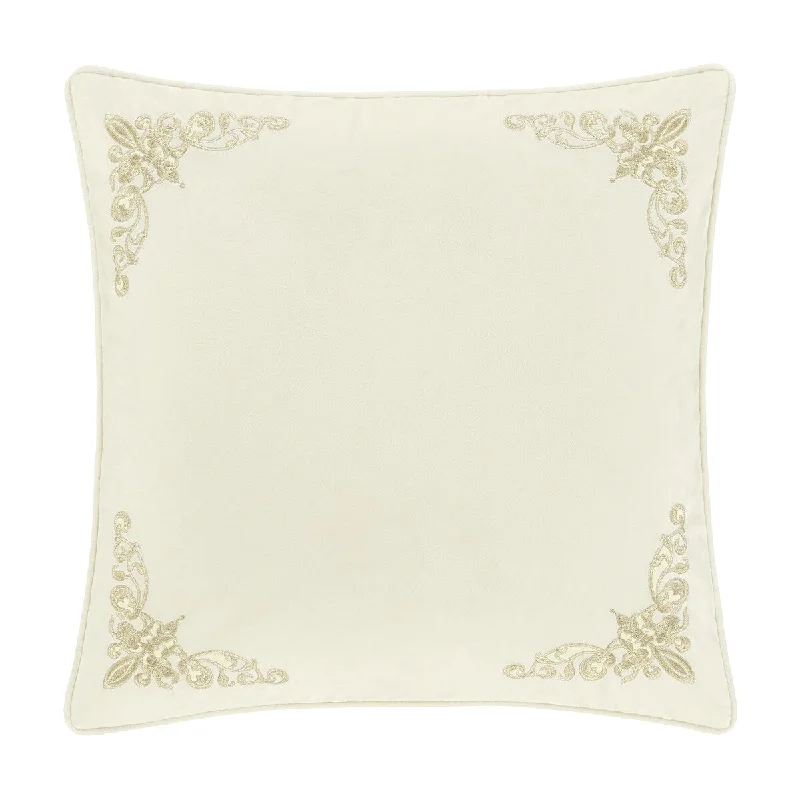 Noelle Winter White Euro Sham