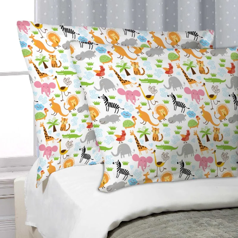 ArtzFolio Cute Animals Pillow Cover Case