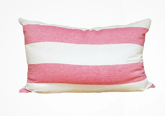 Headboard Cushion Cover In Harbour Island Blush