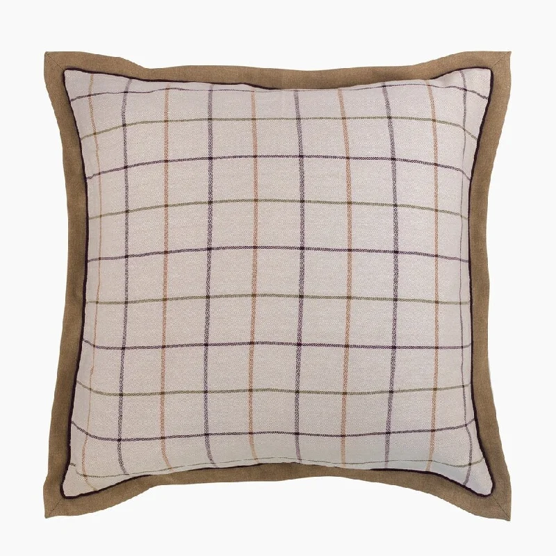 Porch & Den Barberry Woven Plaid European Sham