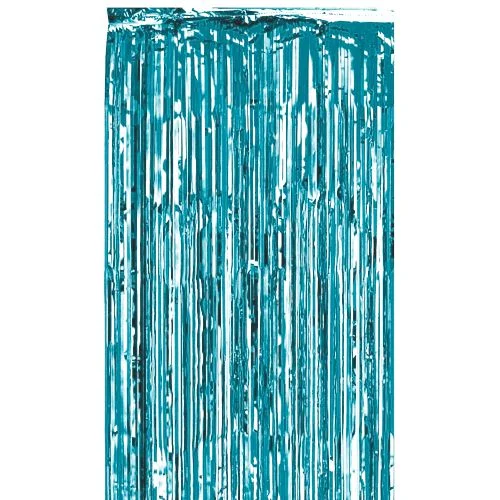 Baby Blue Foil Curtain -  2.4m