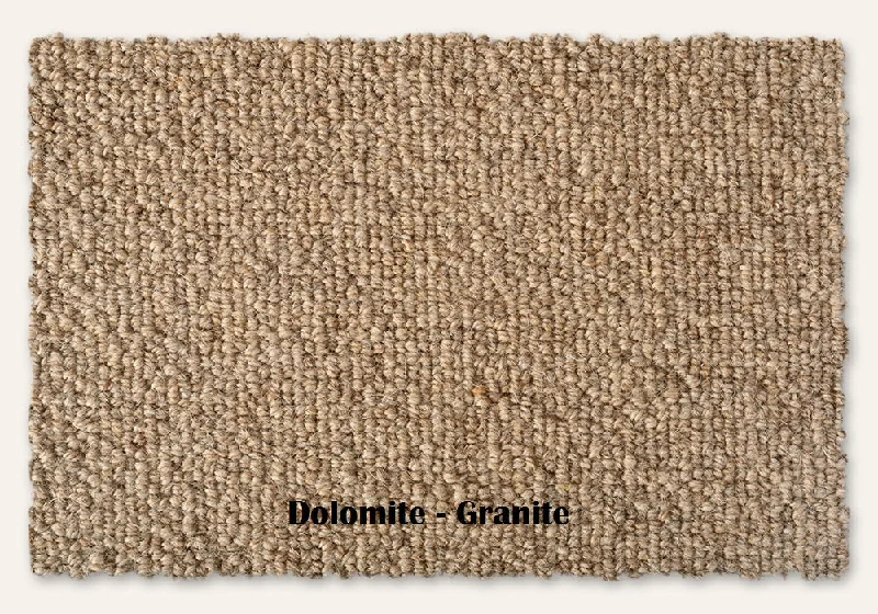 EarthWeave Bio-Floor Natural Wool Carpet – Dolomite – 12 ft wide