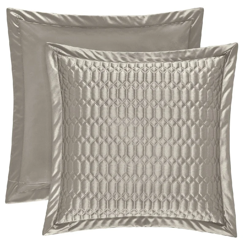 J. Queen New York Satinique Quilted Euro Sham