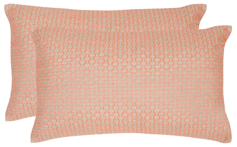 Safavieh Box Stitch Pillow