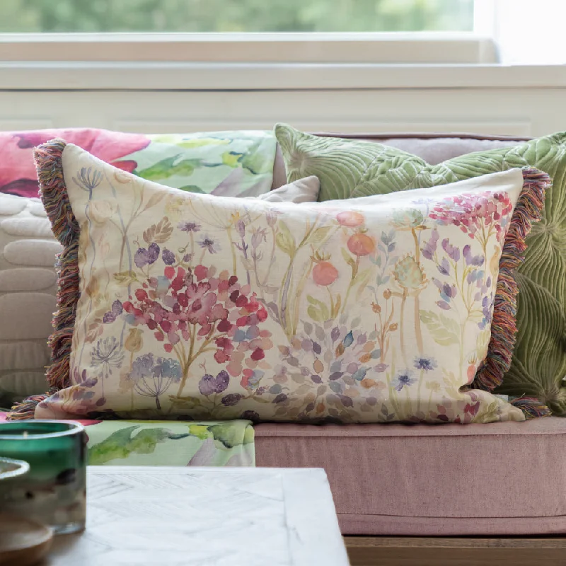 Hedgerow Printed Feather Cushion Classic