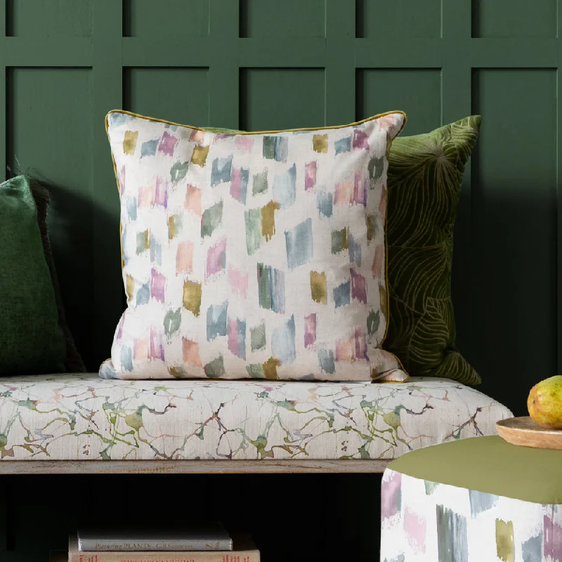 Arwen Printed Feather Cushion Meadow