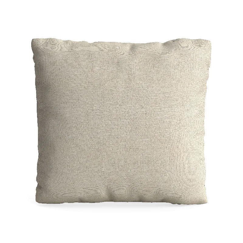 Square Accent Pillow 22 x 22 | Almond